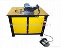 Hydraulic rolling coil machine