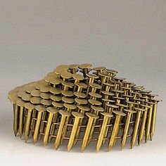 E. G. COILED ROOFING NAILS