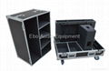 flight case for carrying four speakers 1