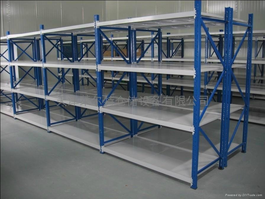 工廠用貨架倉儲物料架中型層板貨架塑料箱存放架