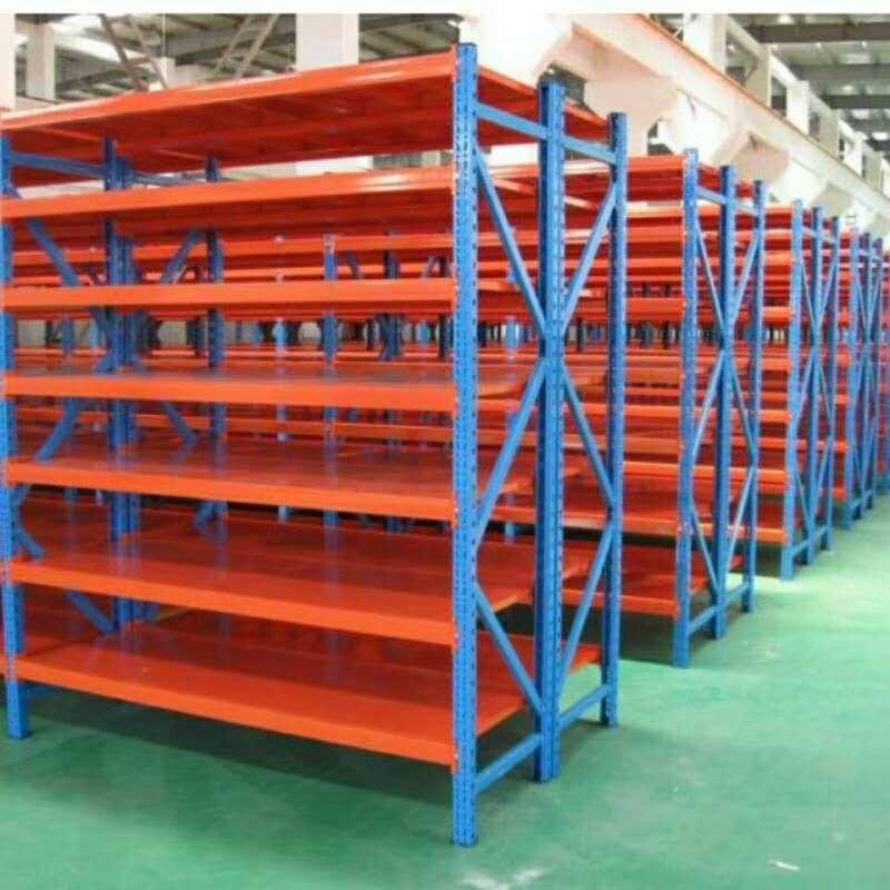 工廠用貨架倉儲物料架中型層板貨架塑料箱存放架 4