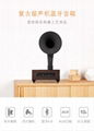 Retro solid wood stereo phonograph