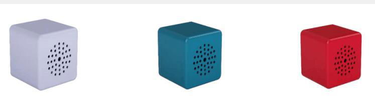 Plastic shell square Mini Bluetooth speaker