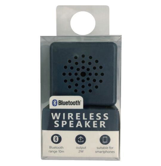 Plastic shell square Mini Bluetooth speaker 3