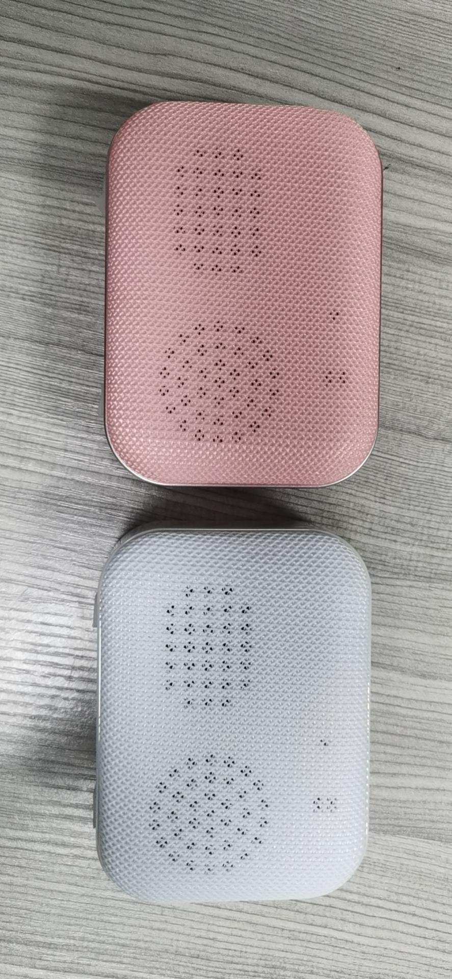 無線藍牙布藝方塊家用便攜式小音響 3