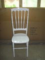 high-back napoleon chair