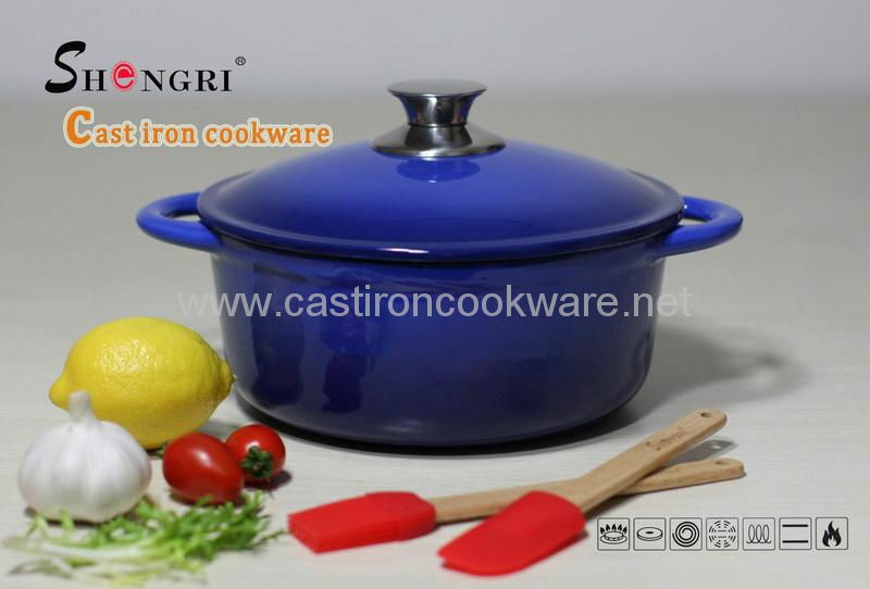 Enamel Casserole / stockpot 4