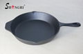 Cast Iron Cookware Fry Pan Pre-seasoned Skillet for Kitchen