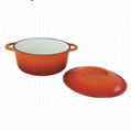 Enamel Cast Iron Casseroles Cookwares Customiz Color