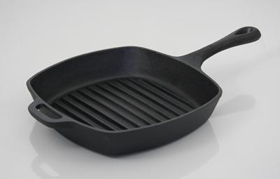 Square Cast Iron Fry Pan 2