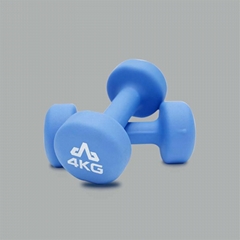 Rubber Dumbbells 4kg