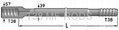 drilling rod - t38 mf rod,drill rod,t45 drill rod