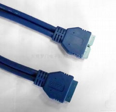 USB3.0 IDC 20P EXTENSION CABLE