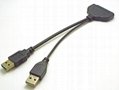 USB3.0 to SATA 3 硬盘转接线带供电 生产厂家直销