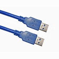 USB3.0 AM TO AM supper speed data cable 3