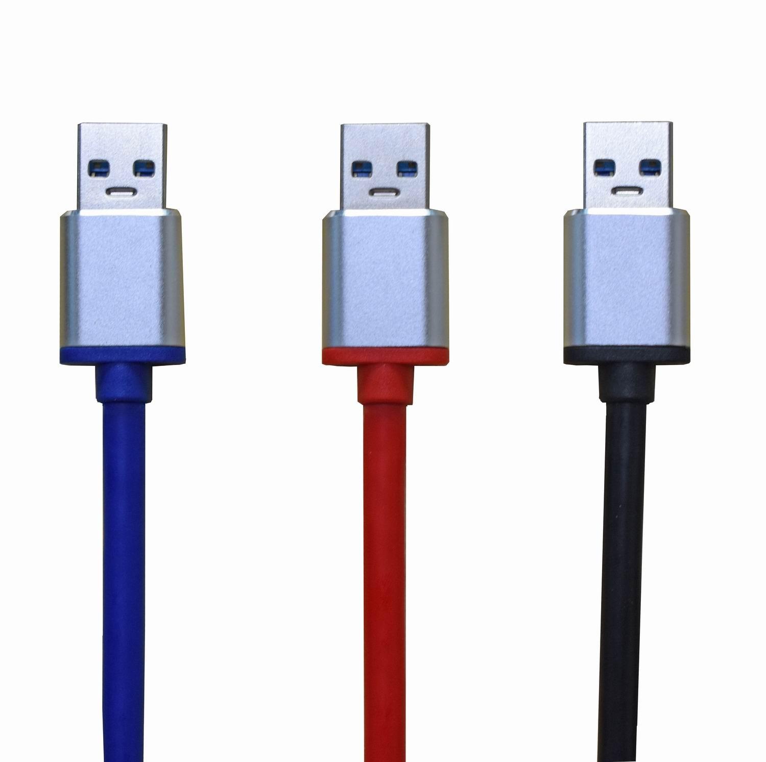 USB3.0 AM TO AM高品質鋁合金外殼數據線