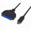 USB3.1 TYPE C to SATAIII 单根易驱线 生产厂家直销