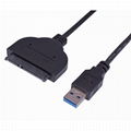 USB3.0 to SATAIII 硬盘转接线,2.5寸硬盘专用,支持USAP