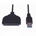 USB3.0 to SATAIII 硬盘转接线,2.5寸硬盘专用,支持USAP