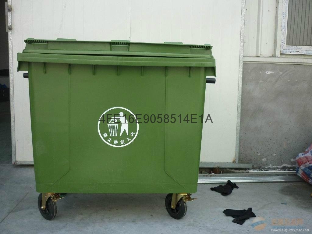 青島240升塑料垃圾桶價格低 4