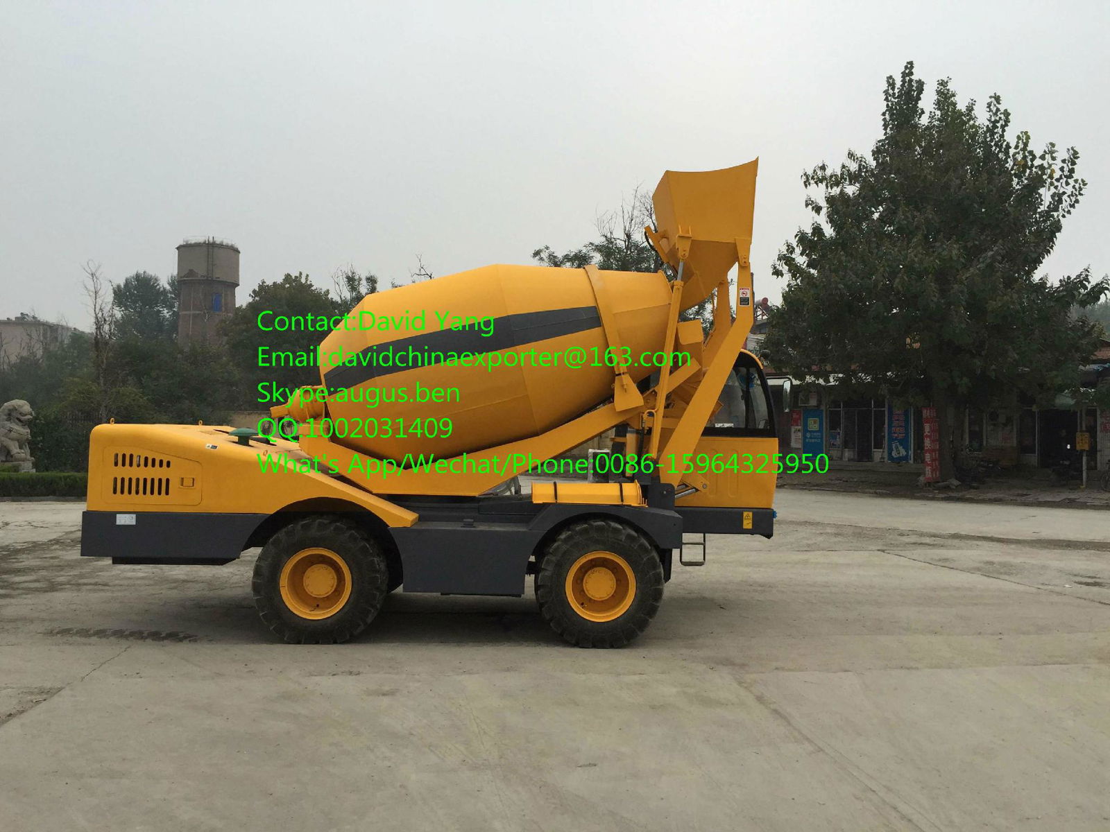 4 WD self loading concrete mixer for sale  3