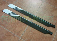 600mm Fiberglass Rotor Blade/RC Helicopter