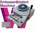  Manual PVC plastic credit VIP card embosser machine 