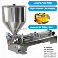 One /Two Nozzle Semi Automatic Pneumatic E-liquid filling machine