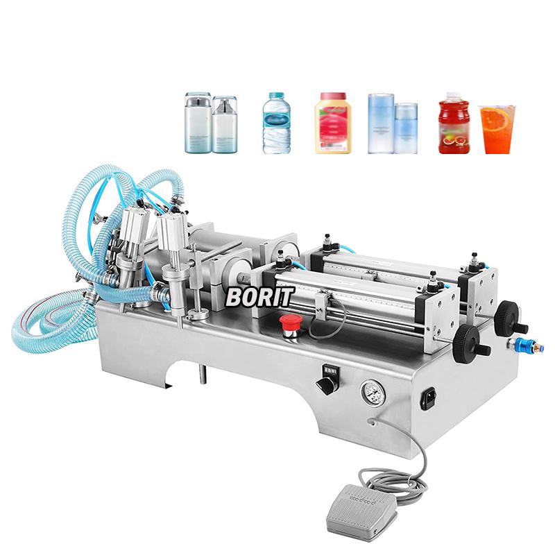 One /Two Nozzle Semi Automatic Pneumatic E-liquid filling machine 2