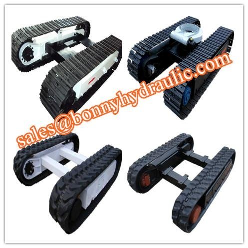 Rubber and Steel Track undercarriage