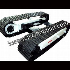 1-60 ton steel track undercarriage mnufacturer crusher track undercarriage  