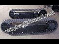 custom built Rubber Track Undercarriage rubber track chassis undercarriage 3