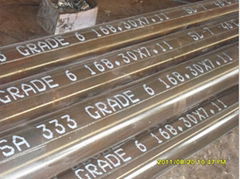 ASTM A333 Gr.6 Seamless steel pipe