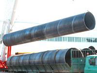 ASTM A53 API 5L GR.B Spiral steel pipe 2