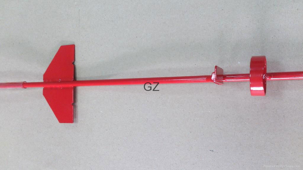 1200x10mm iron fishing rod holder 2