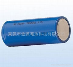 手提灯锂电池18650-2000mAh 3.7V       