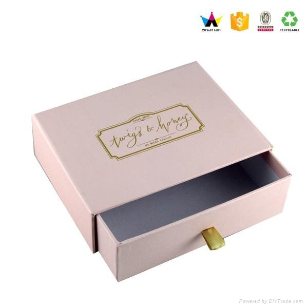 2015 High quality drawer box packaging gift box 4