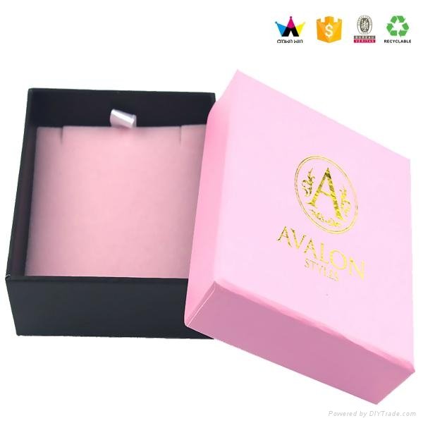 Hot popular display paper jewelry gift box 4
