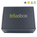 Recyclable black electronics corrugated box