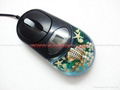 Real starfish Amber Optical Computer Mouse For priemium gift business gift  4