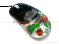 Real Insect Amber USB 3D Optical Computer Mouse For promotion gift souvenir gift