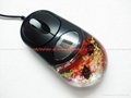 Real Insect Amber USB 3D Optical Computer Mouse For promotion gift souvenir gift 3