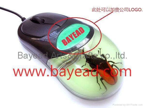 Real bug in Amber USB 3D Optical Computer Mouse  3