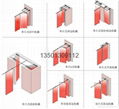 餐厅宴会厅移动隔断 3