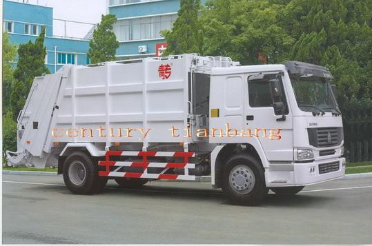 SINOTRUK HOWO SERIES COMPRESSED GARBAGE TRUCK