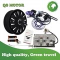 QS 260 12inch 5000W 45H V3 Hub Motor For Electric Motorcycle Conversion Kits 