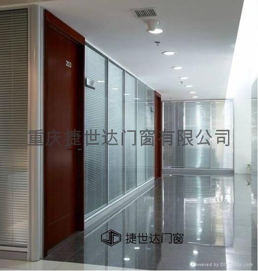 貴州辦公玻璃隔斷 4