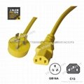 黃色GB10A -IEC320