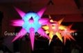haning led inflatable star for part decoration ; party decoration star 3