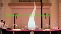 3mh Lighting Inflatable Tusk For Wedding Decoration 3